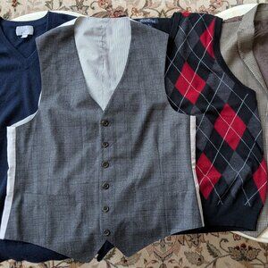 LNWOT Men's Sweater Vest Bundle Wool Cashmere Brooks Brothers Size 40 Medium